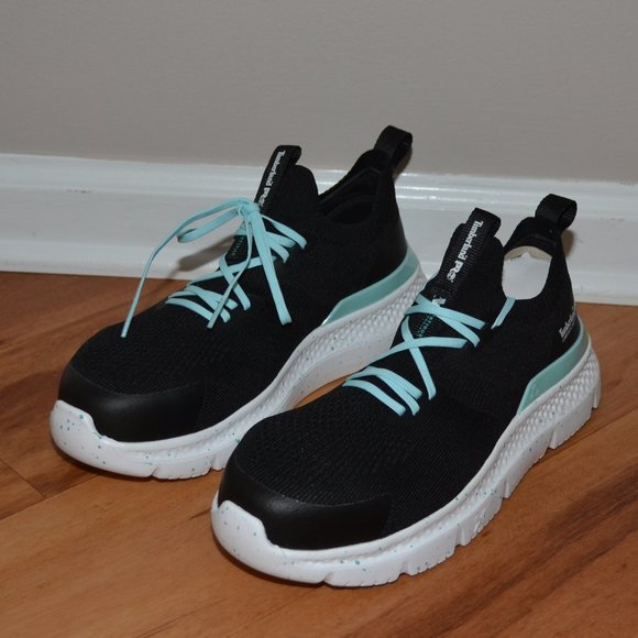 Timberland Pro Flex Setra Slip on Composite Safety toe black Shoes, sz 8.5 - Picture 3 of 12